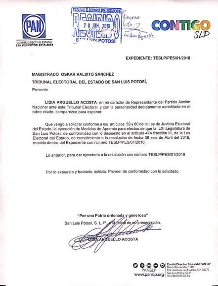 Pide CDM del PAN que Congreso emprenda sanciones contra Gallardo
