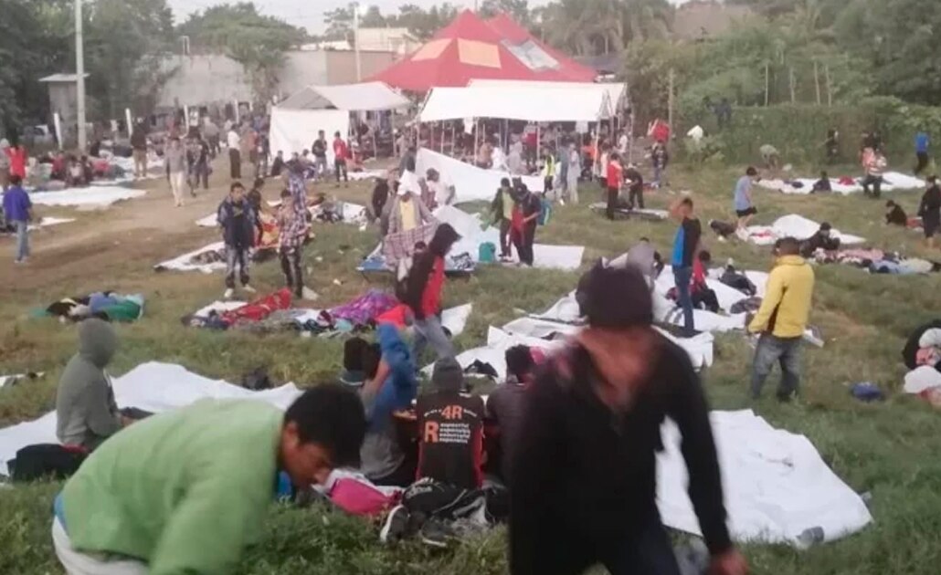 Si México no les permite el paso hondureños harán huelga de hambre