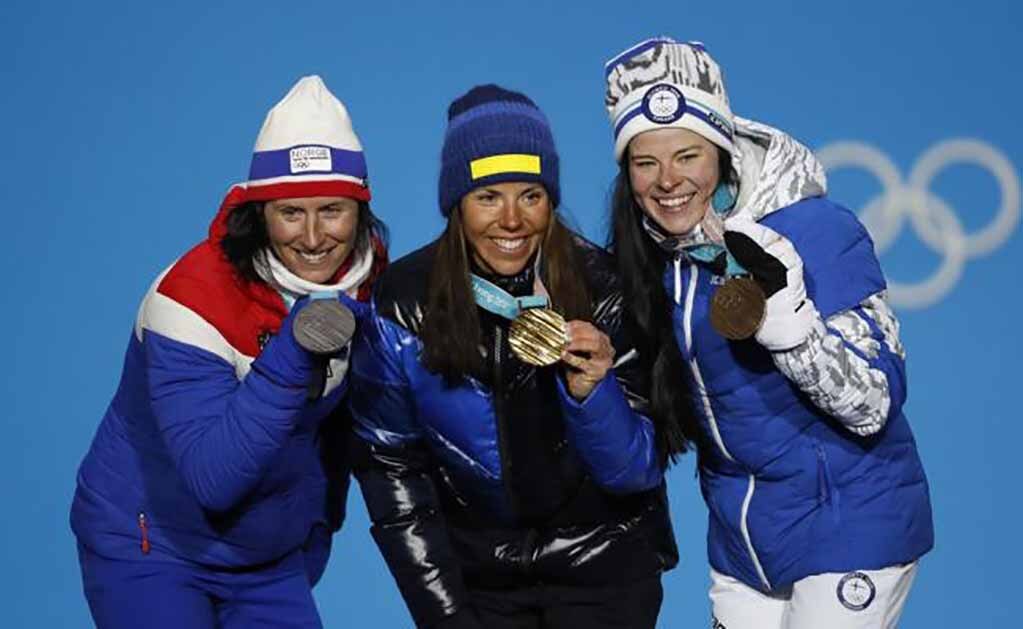 Suecia gana la primer medalla de oro en los Juegos Olímpicos de Invierno