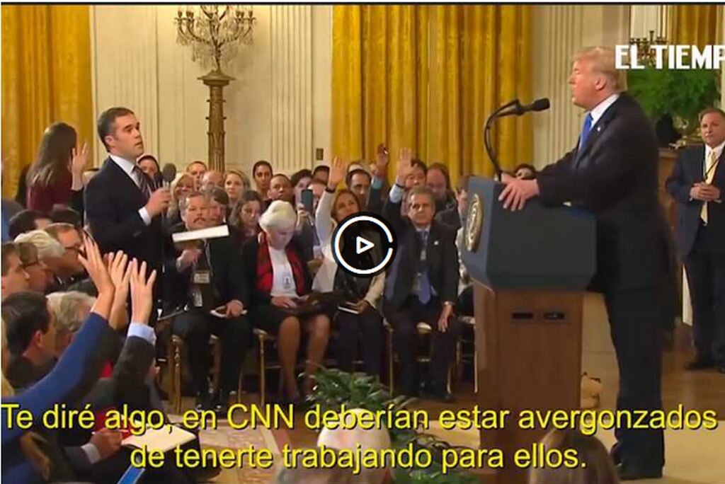 Casa Blanca devuelve la acreditación a periodista de CNN pero exige "decoro"