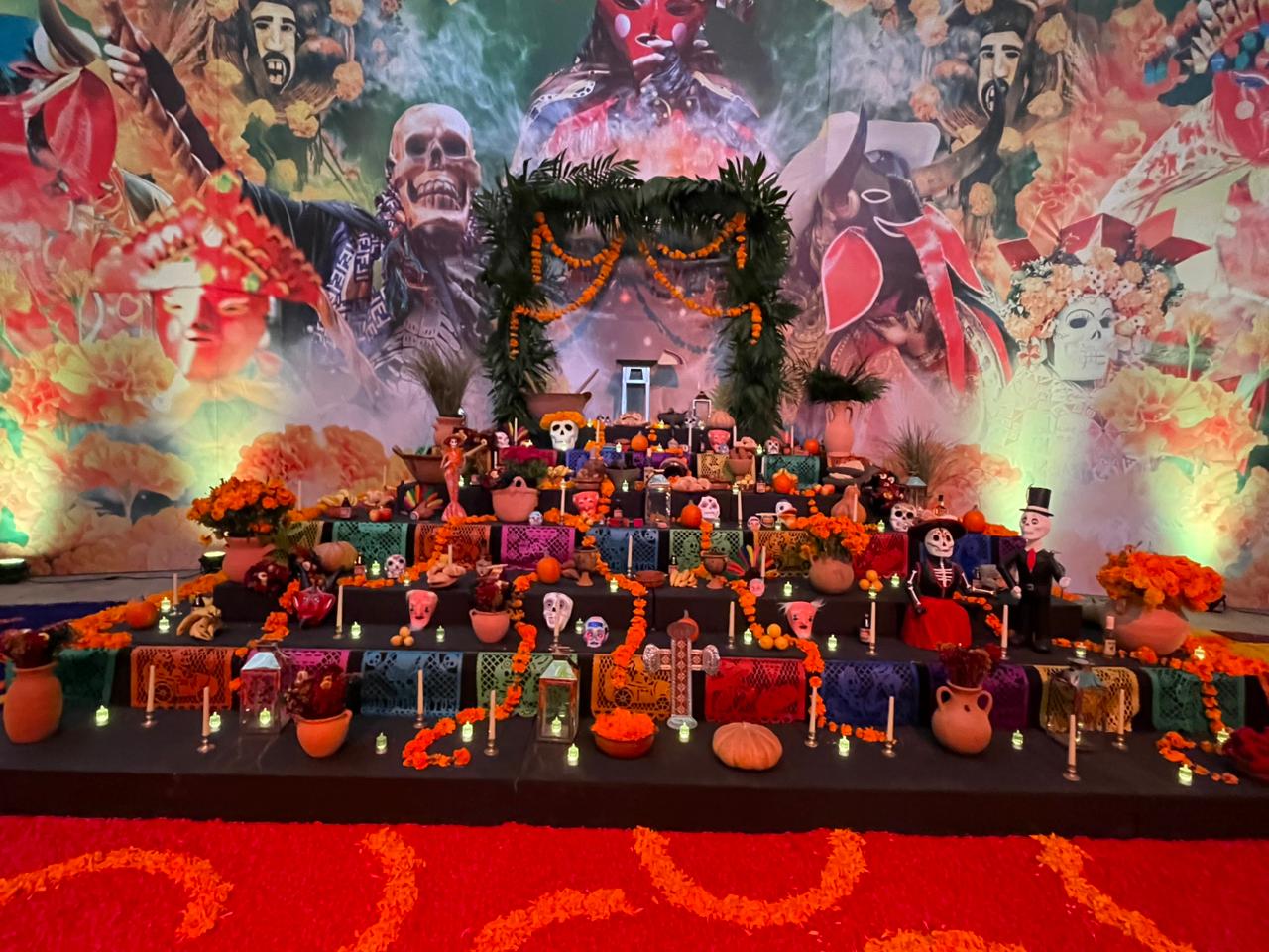 Ofrendas en la capital de SLP