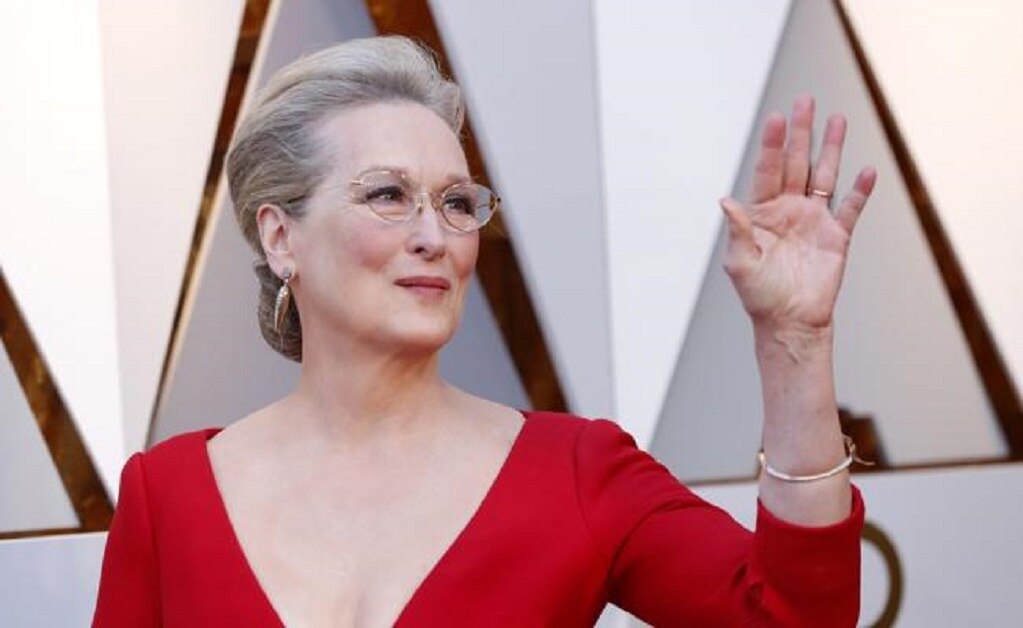 Meryl Streep llega a set de"Big Little Lies"