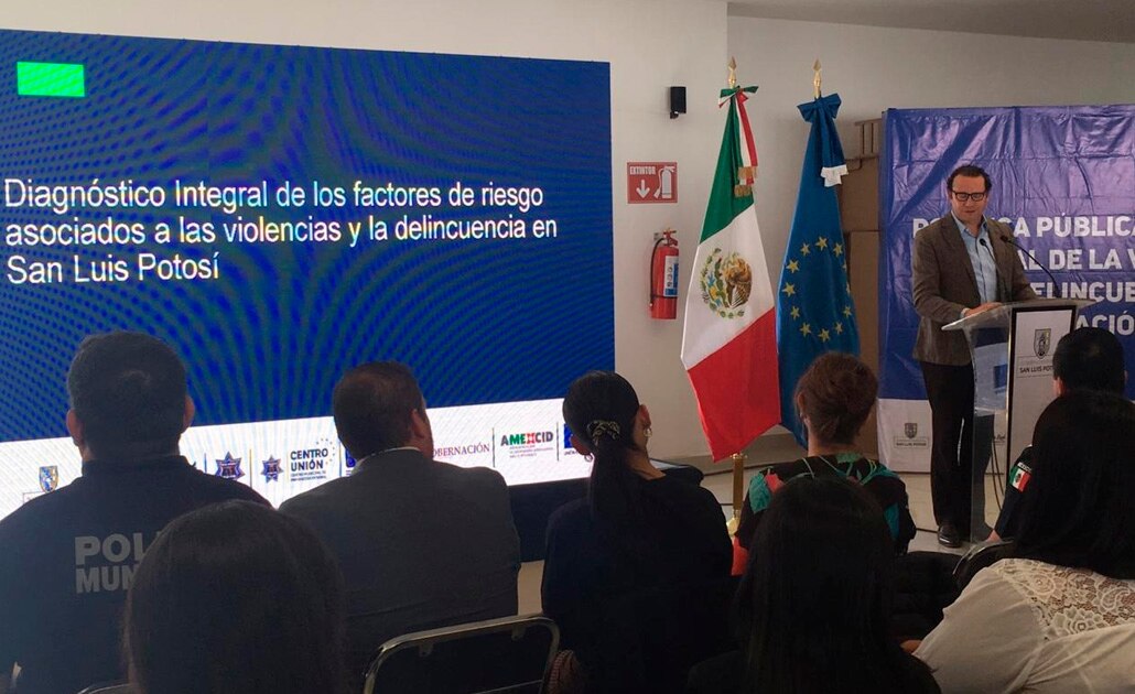 Tejido social en colonias de SLP, factor que favorece la delincuencia, arroja diagnóstico