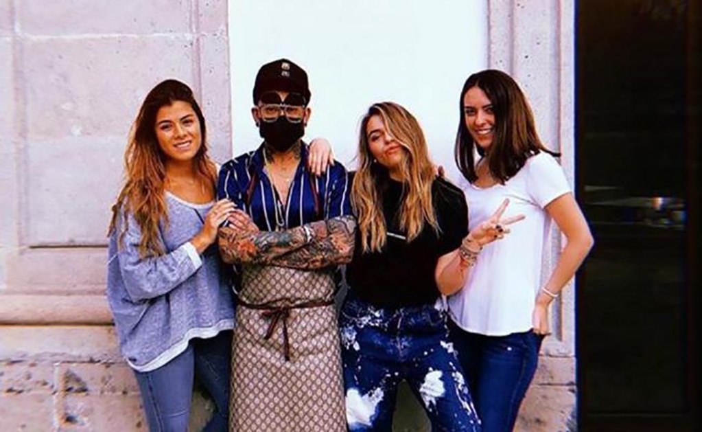 Hijas de Peña Nieto y Angélica Rivera se tatúan en Los Pinos