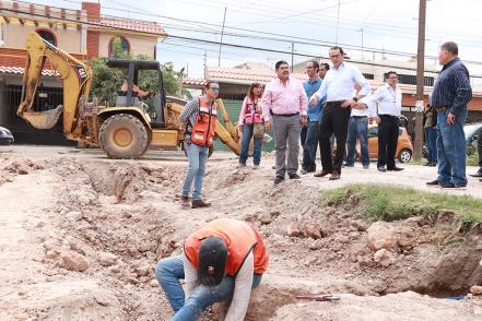Ayuntamiento de SLP invierte 2 mdp en obras de colonia B. Anaya 