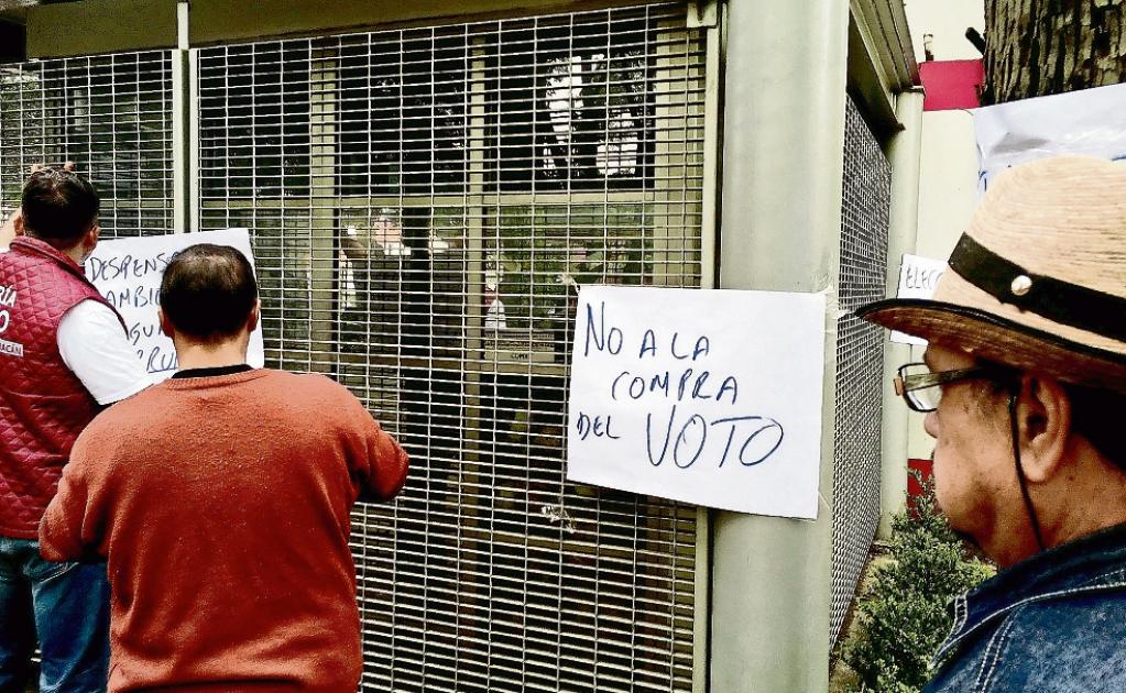ONG denuncia compra de votos hasta por 10 mil pesos