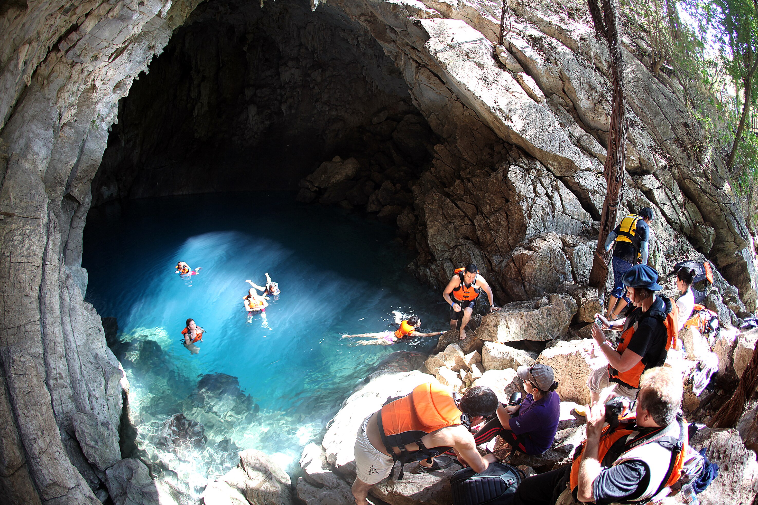 La Cueva del Agua es una parada obligada. (Foto: Ariel Ojeda / El Universal)