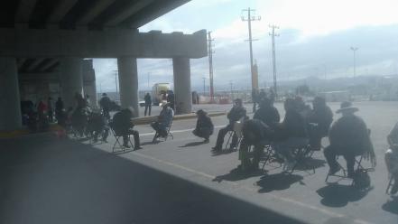 Ejidatarios de Villa de Reyes bloquean acceso a parque industrial Logistik 