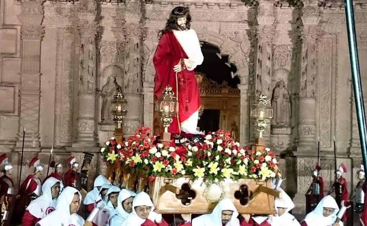 Prevén aumente 53% la demanda hotelera en capital de SLP por Procesión del Silencio. Foto: Especial