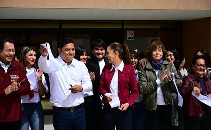 Gallardo plantea a Sheinbaum aeropuerto de Tamuín y universidad en la Huasteca; proyectos avanzan con apoyo federal  