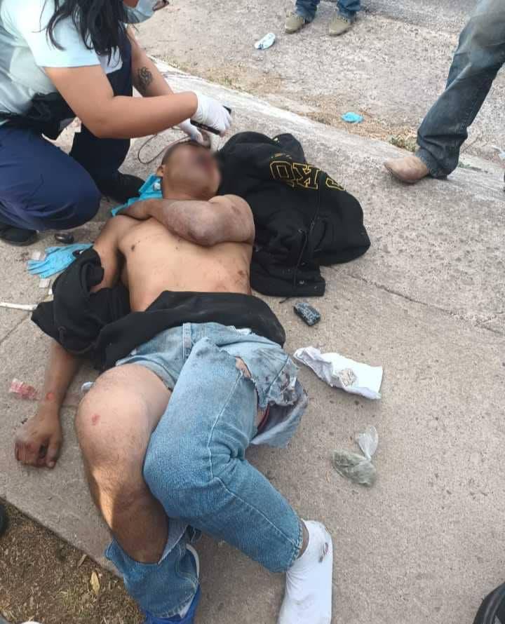 “Cada domingo siempre pasan como locos x esa carretera yo soy de esa comunidad y ya nos tienen hartos son un peligro ”, comentan usuarios que viven en esta comunidad de SLP. Foto: Especial