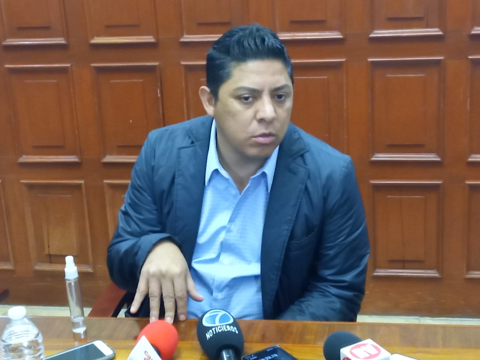 Exfuncionarios deben responder por anomalías detectadas, pide Ricardo Gallardo. Foto: Samuel Estrada