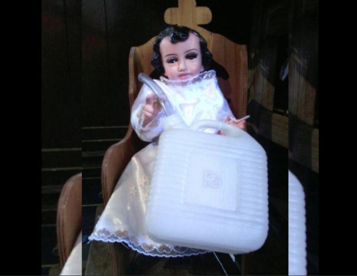 Rechaza tajantemente iglesia veneración de Niño Huachicolero