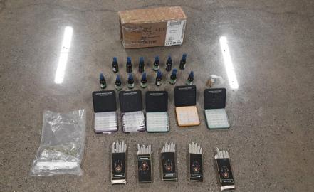 Aseguran marihuana y cargadores en aeropuerto Ponciano Arriaga