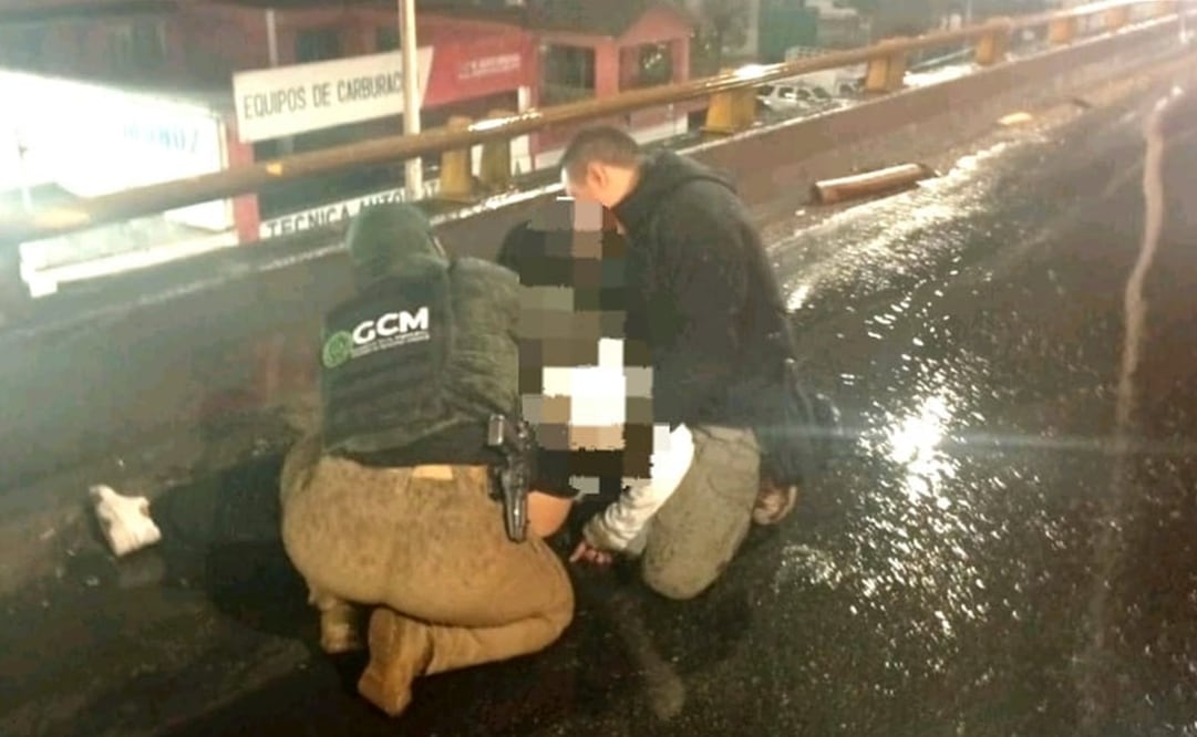 Guardia Civil de Soledad evitan que una menor atentara contra su integridad. Foto: Especial