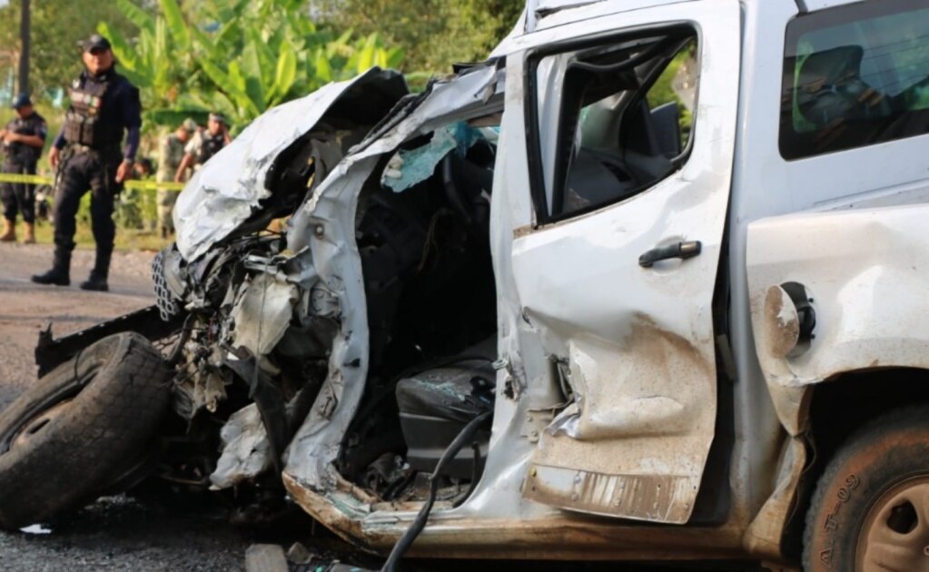 Muere un militar y 3 soldados resultan heridos en accidente automovilístico en Veracruz