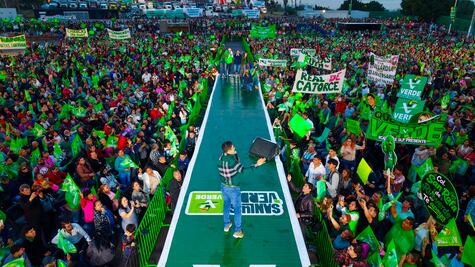Partido Verde reúne a más de 50 mil personas y muestra músculo político en SLP 