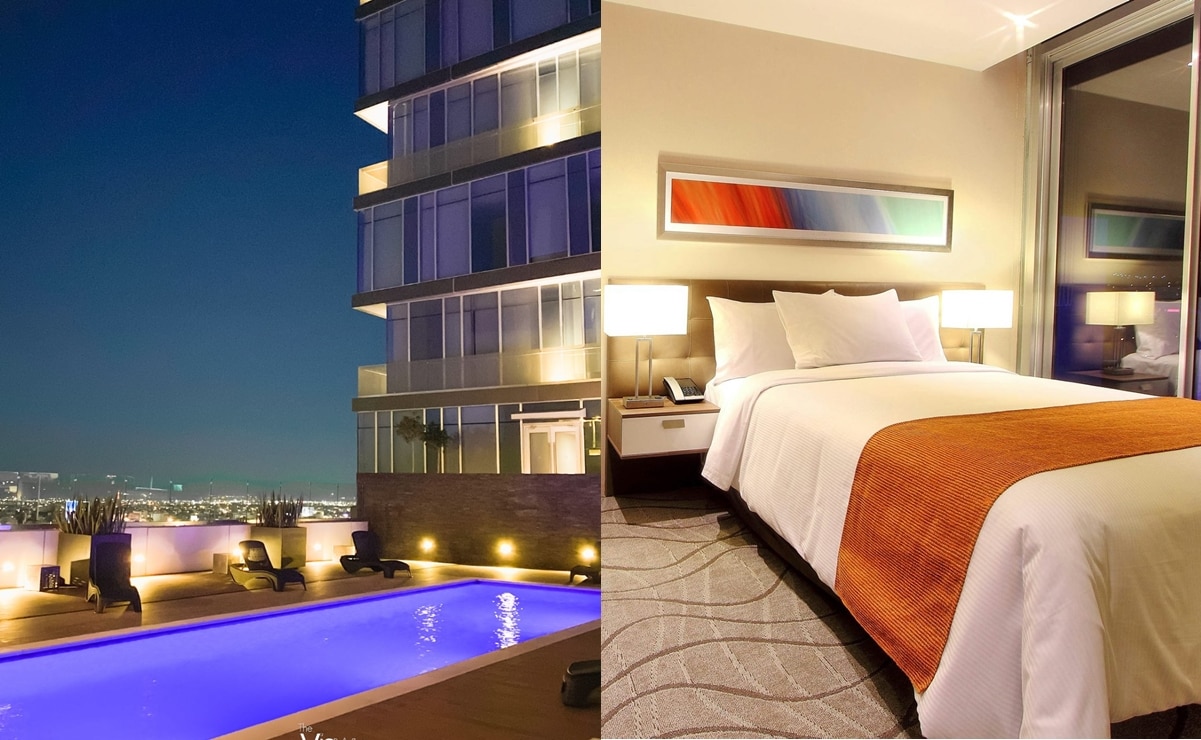 Este hotel se encuentra en la avenida Real de Lomas, en Lomas cuarta sección, dentro de un entorno seguro y moderno. Fotos: The View Hotel by Covalia