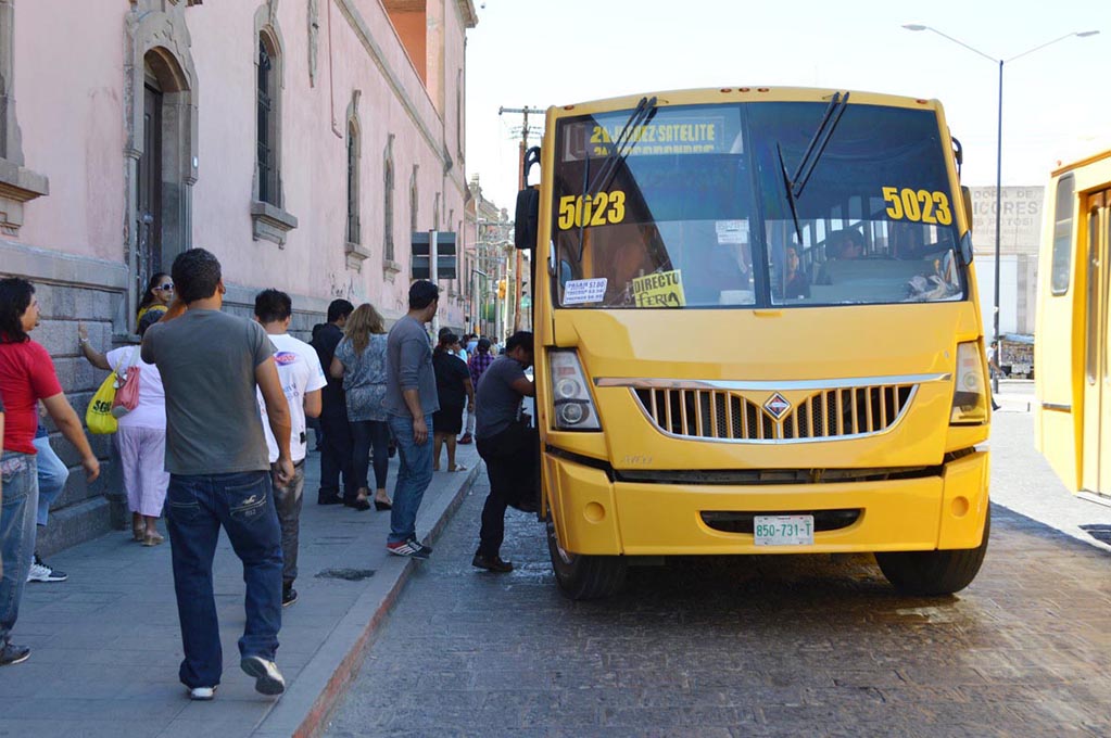 Aumento a tarifa del transporte urbano sería de 30 centavos