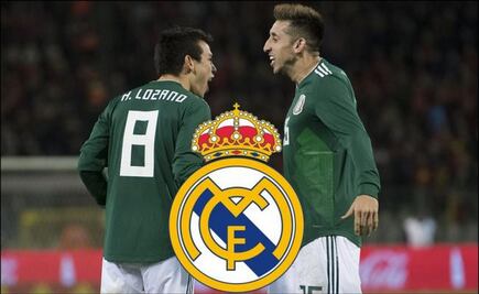  Héctor Herrera e Hirving Lozano estarían en la mira del Real Madrid