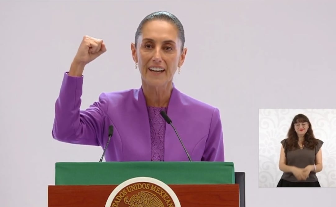 Claudia Sheinbaum presenta su Segundo Informe de Gobierno. Foto: Captura de video