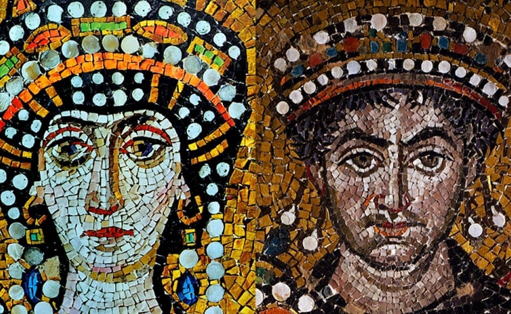 Se dice que él -a la derecha- se enamoró de ella ella -a la izquierda- y la hizo su amante porque era una mujer ingeniosa e inteligente. Getty Images