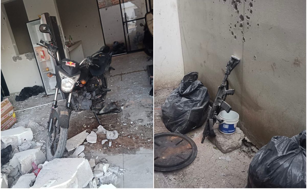 Armas largas, vehículos y una granada, entre lo asegurado en operativo de Rioverde