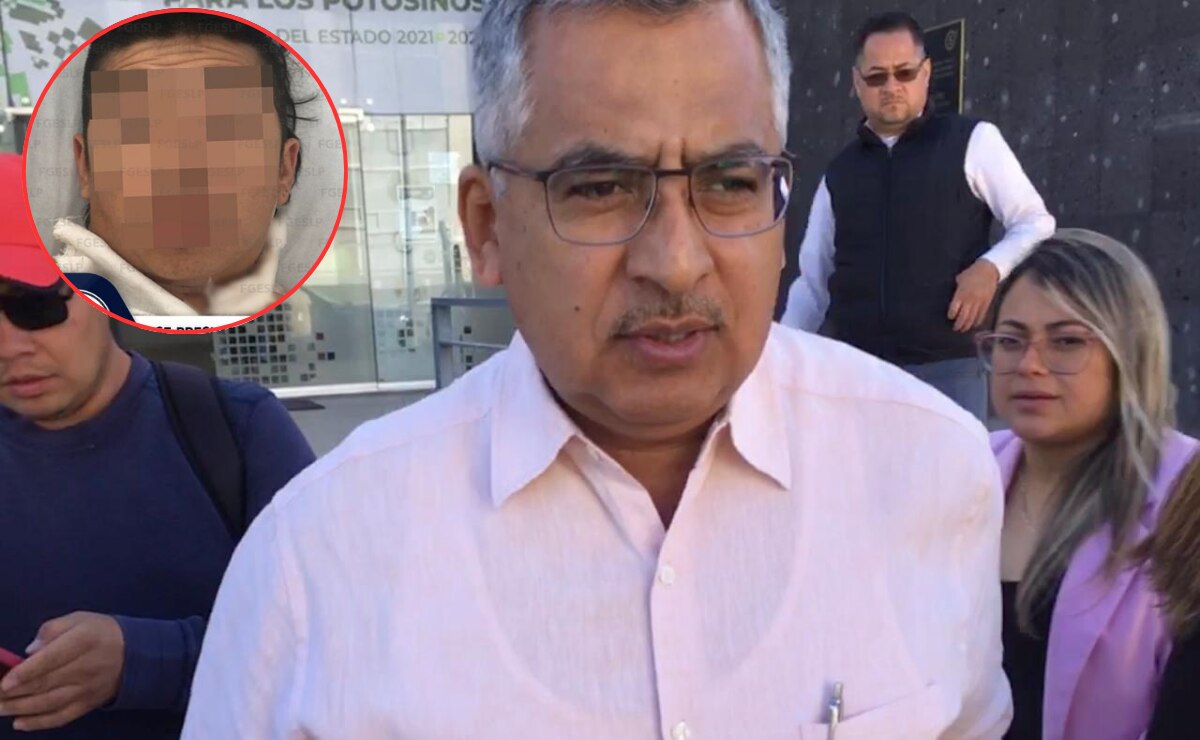 “Ya se puso a disposición del juez de control para iniciar el desarrollo de la audiencia inicial…", declaró el fiscal de SLP.