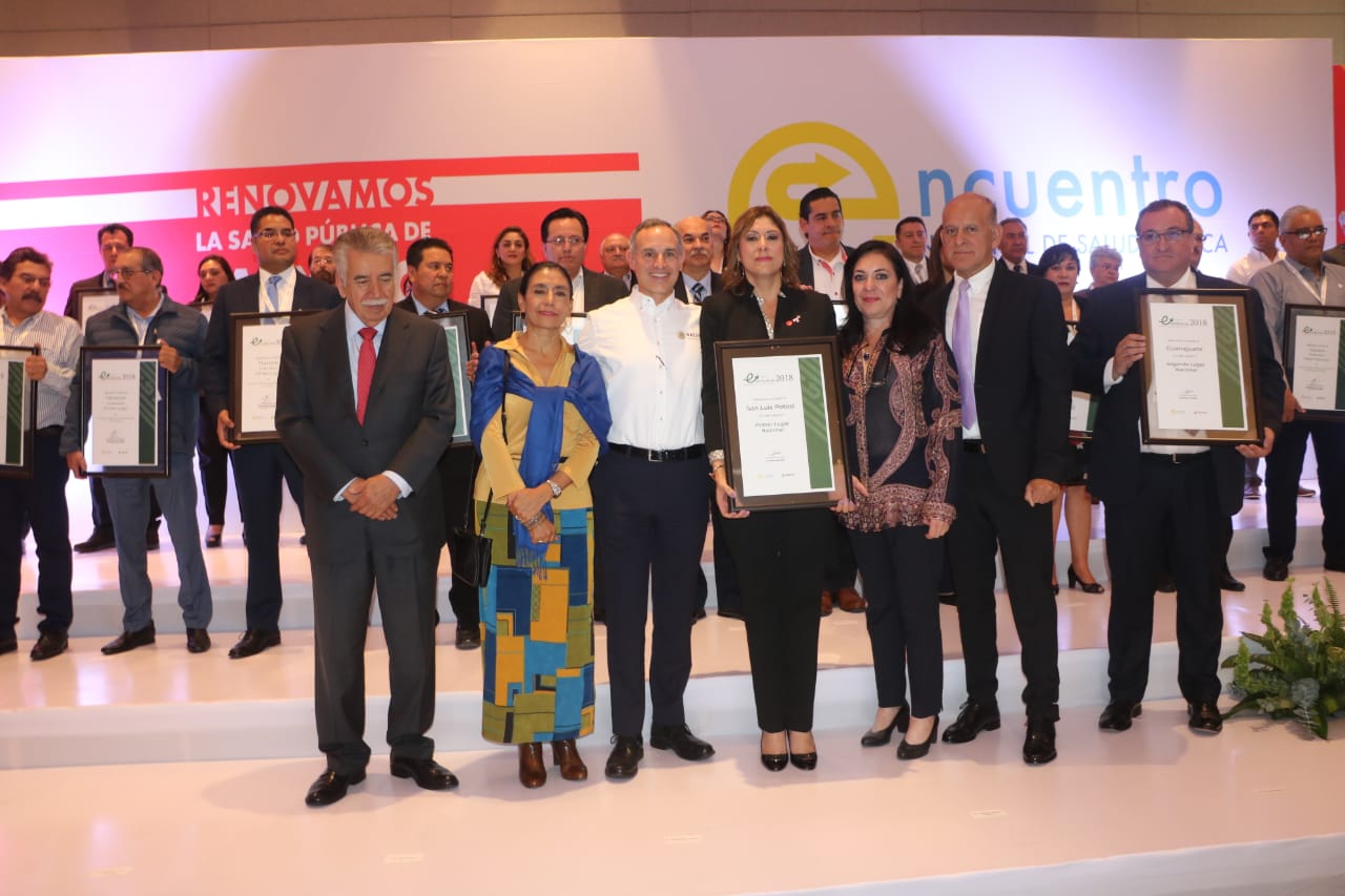 SLP logra de nuevo Primer Lugar Nacional en Servicios de Salud 