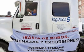 Transportistas bloquean carreteras en 27 estados; exigen seguridad