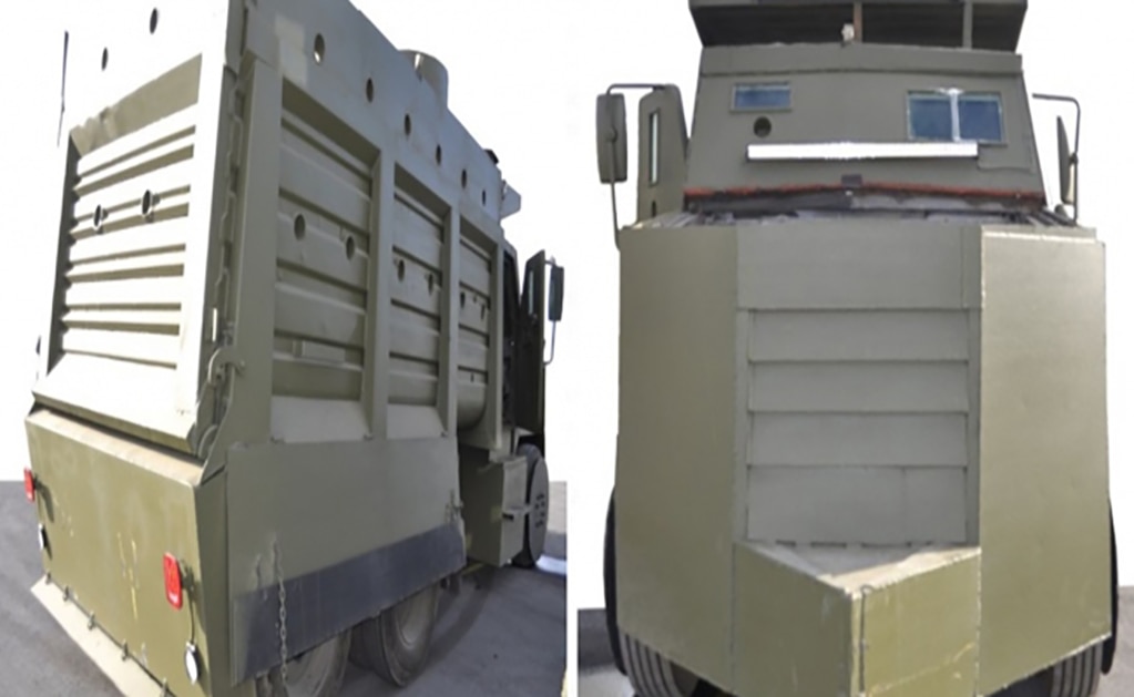 Aseguran "monstruos" de ataque del Cártel de Jalisco Nueva Generación