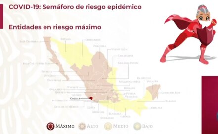 Ssa anuncia que San Luis Potosí se mantiene en semáforo naranja