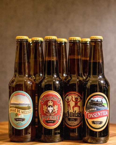 Cervezas de La Legendaria. Foto: @la_legendaria_microcerveceria