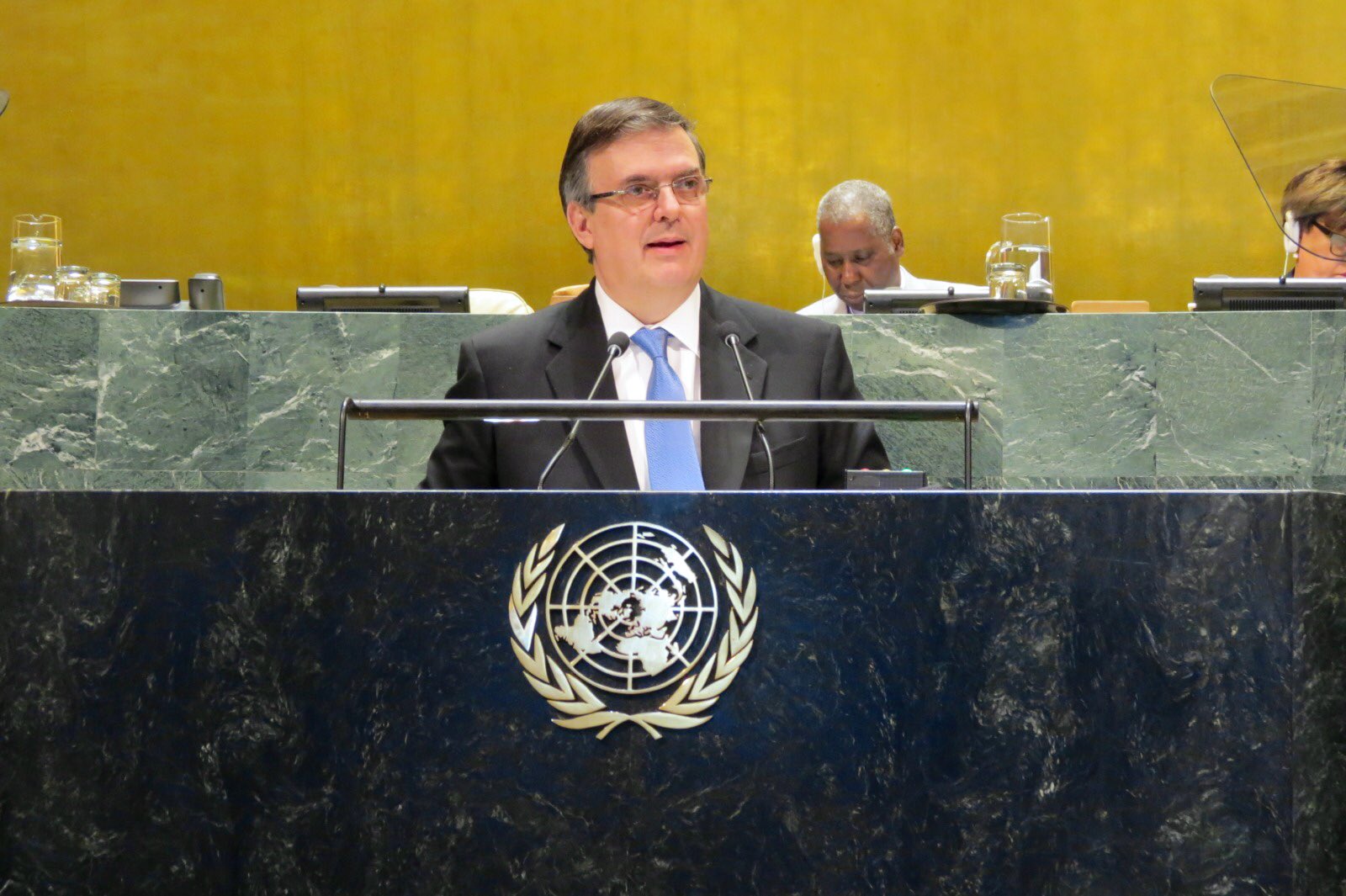 "México participará en solución de migración y desigualdades": Ebrard desde la ONU