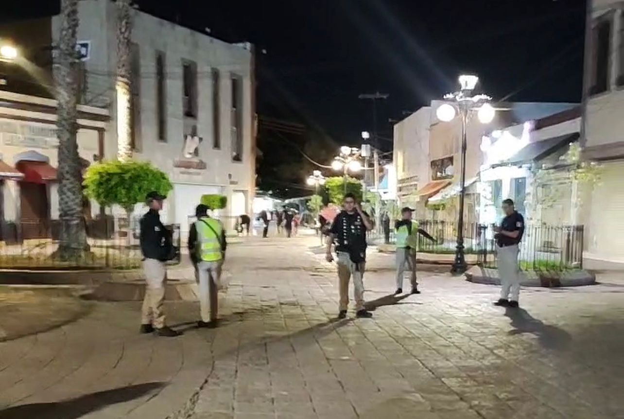 Riña entre comerciales del Centro Histórico de SLP termina en balacera. Foto: Cortesía