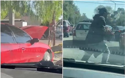 Robo de autopartes en SLP: Captan en video a sujeto que se lleva batería frente a todos