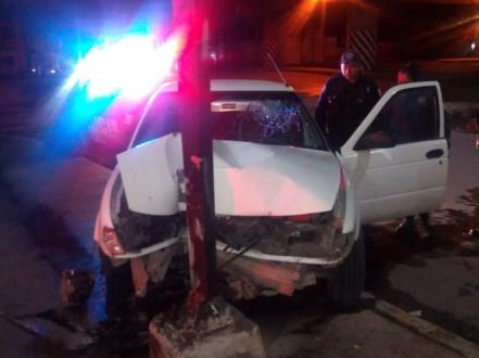 Accidente en carretera a Rioverde deja un lesionado 