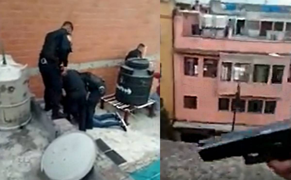VIDEO: ¡Persecución en las alturas! Así policías detuvieron a tres en azoteas del Centro y liberaron a secuestrado  