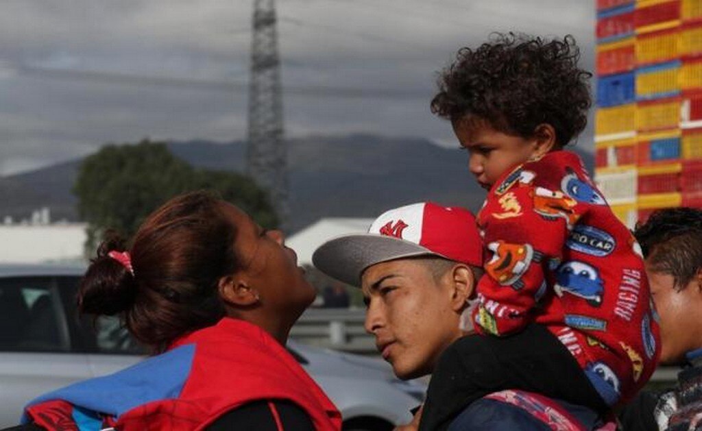  99% de integrantes de caravana migrante partieron hacia EU: CDHCDMX