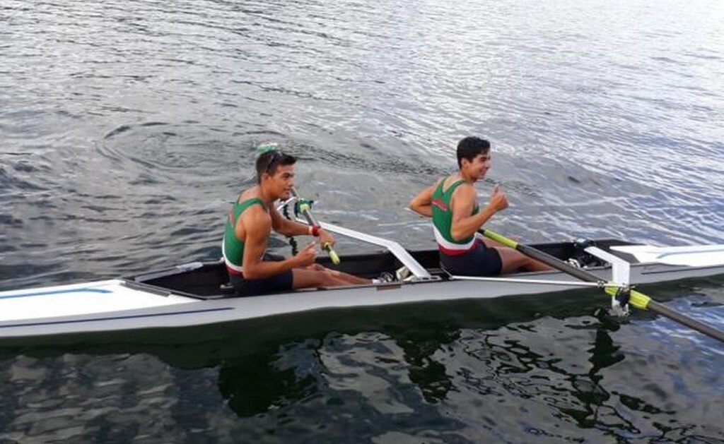  Oro para México en remo varonil en Barranquilla 2018