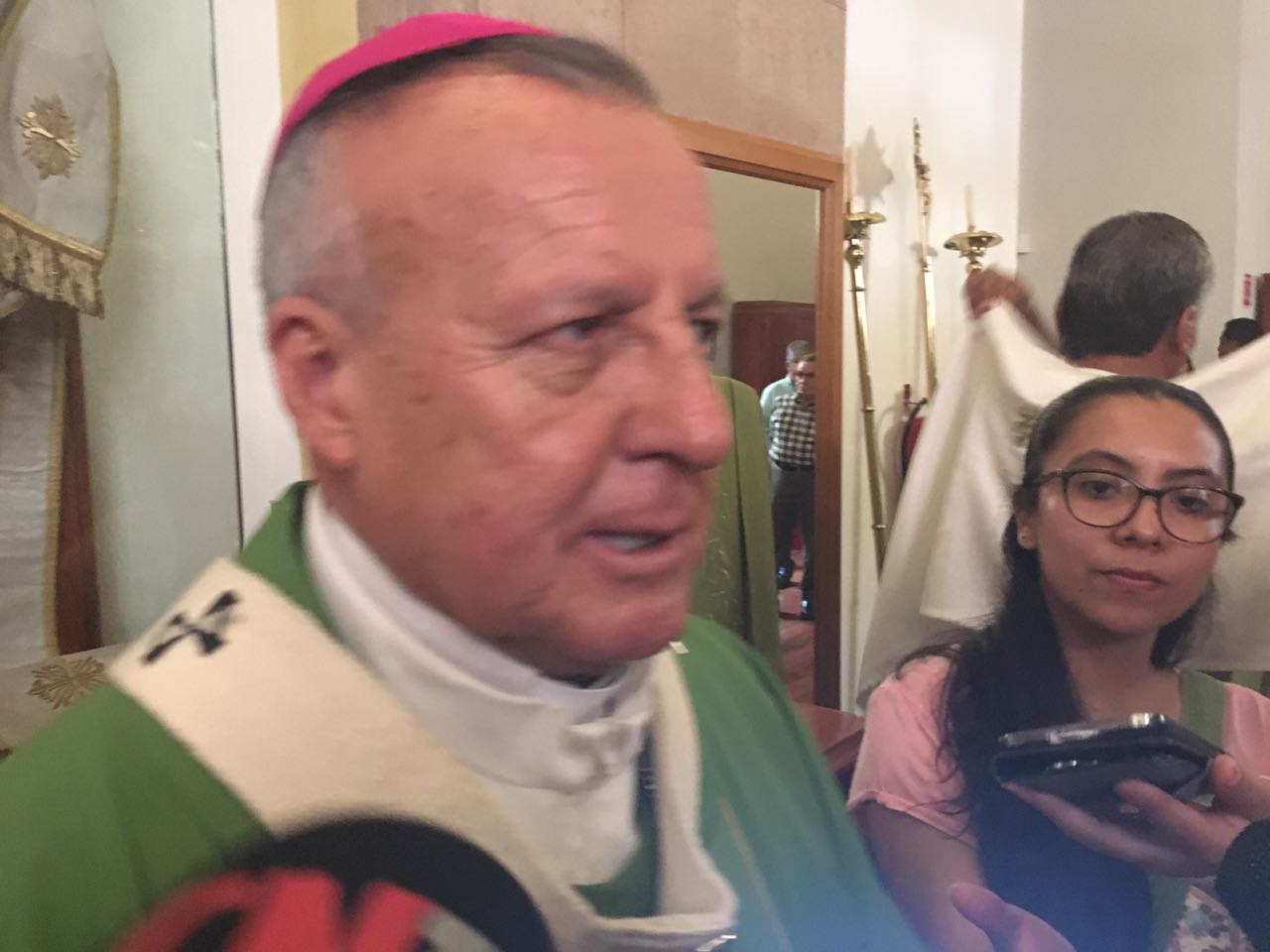 Rechaza Arzobispo que haya machismo en la iglesia católica