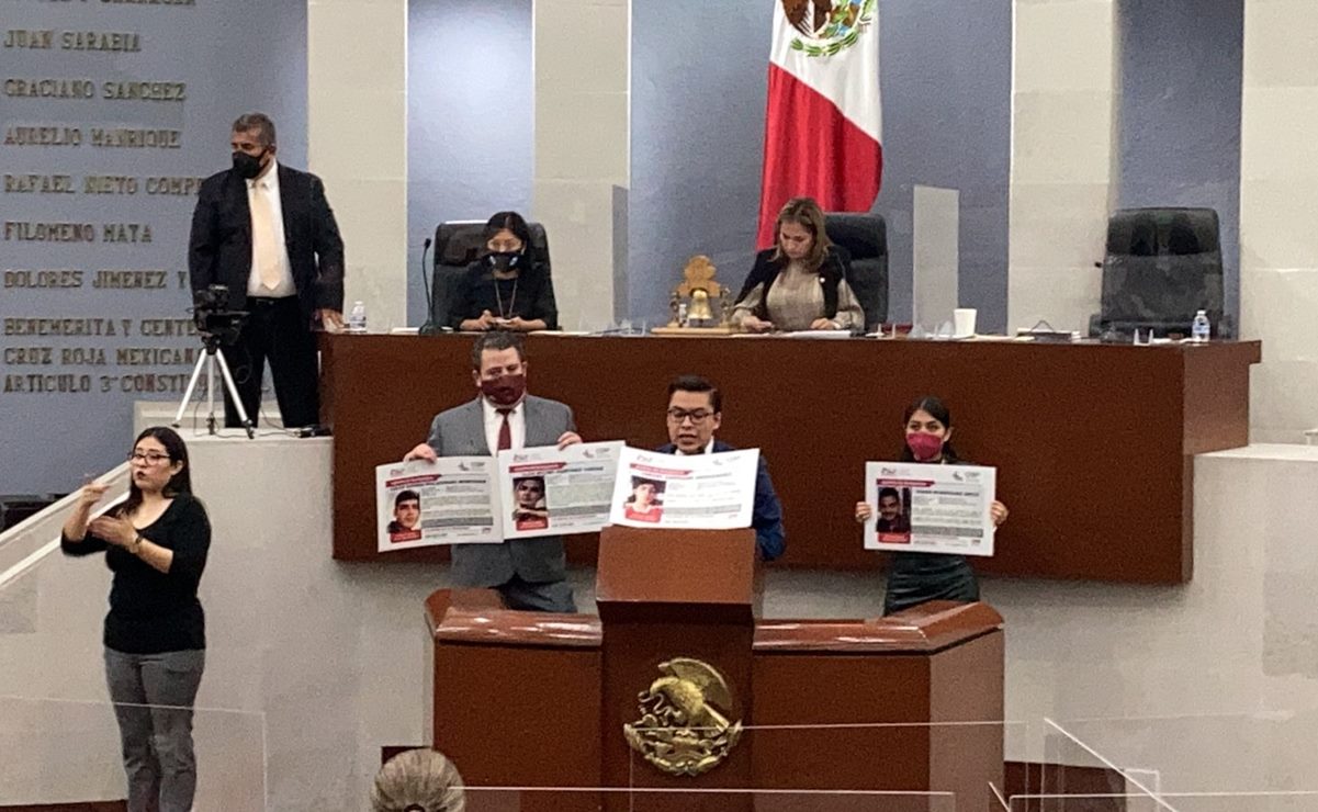 Exhorta Congreso de SLP a gobernador de Jalisco a reforzar búsqueda de cuatro jóvenes potosinos