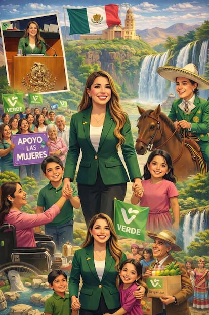 Ruth González Silva crea su imagen con ChatGPT.