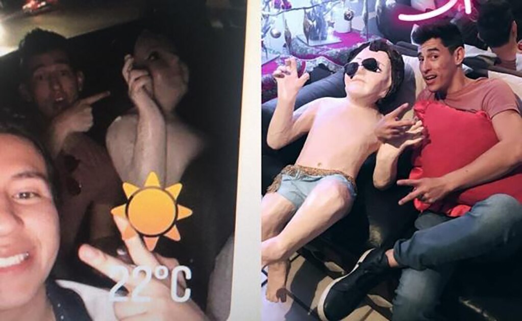 Jóvenes roban niño Dios... y se lo llevan de fiesta