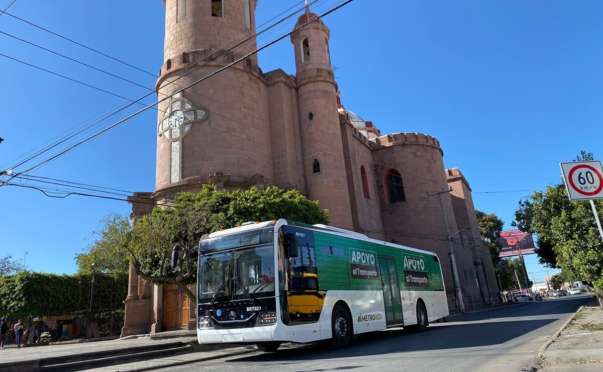 MetroRed ya arrancó operaciones desde la Zona Industrial de SLP a “El Saucito”
