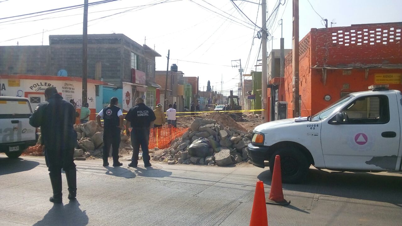 #ÚltimaHora Evacuan obras en Soledad por fuga de gas