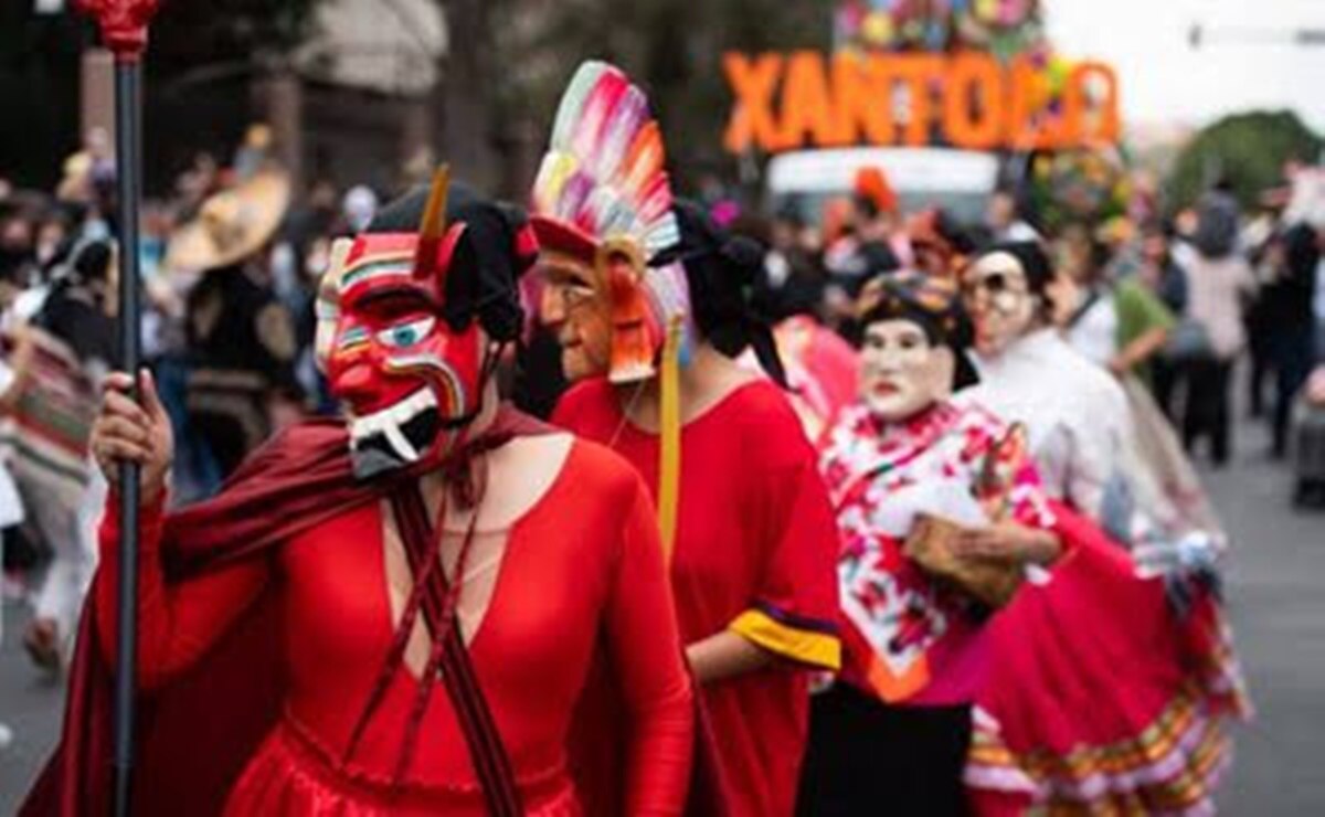 Máscaras de Xantolo serán las protagonistas en el desfile