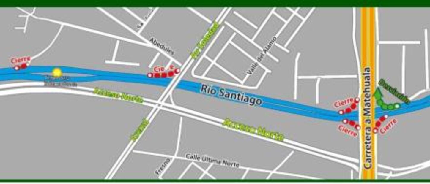 ¡Atención! Anuncian cierre de Río Santiago por obras en el municipio de Soledad