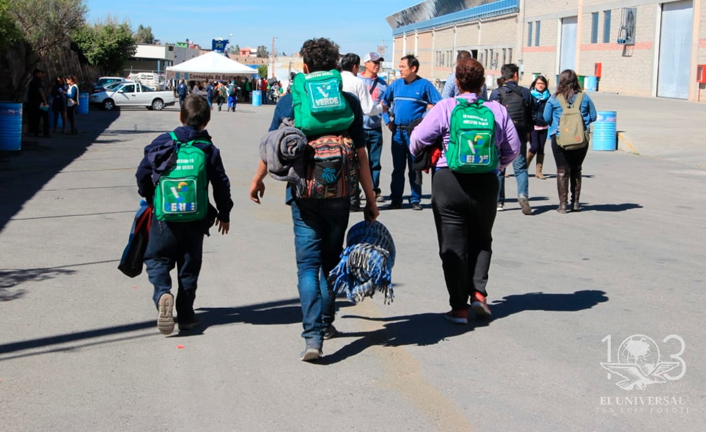 Caravana migrante llegó a SLP