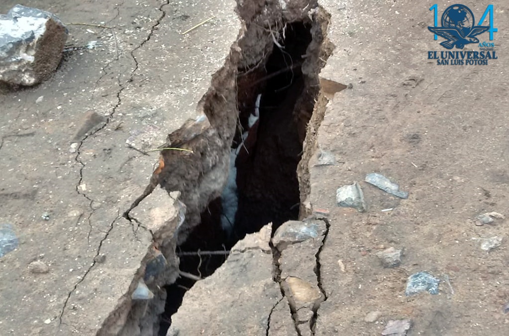 SLP en riesgo de hundimientos por sobreexplotación del agua del subsuelo